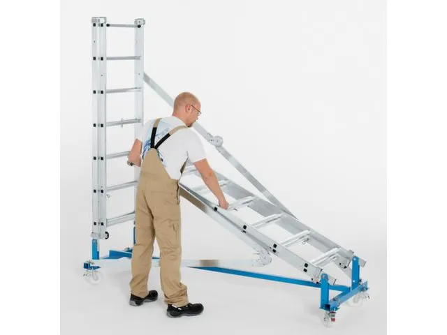 Échafaudage Pliant H Travail 5,60m Échafaudage 4,64x2,30x2,85m