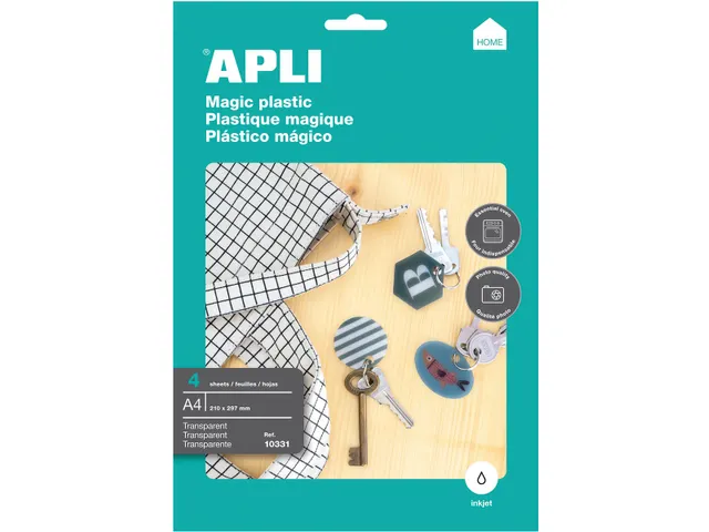 APLI Kids Magic Plastic Schmuck-Set - Kreatives Basteln Für Kinder