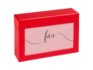 Fotobox walther design Fun 10x15cm 100 foto's rood - 2