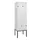 Z-garderobekast,HxBxD 2120x600x500mm,vak B 150/300mm,draaigrendel
