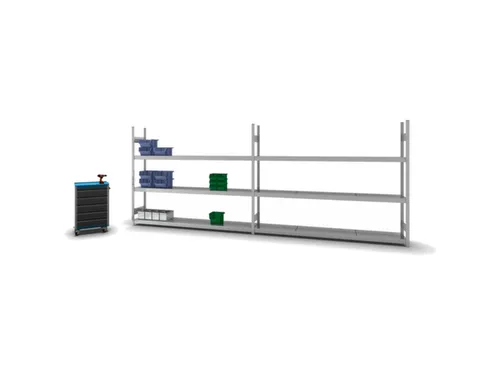 breedvakstelling,grondveld,HxBxD 2000x2570x435mm,vakl. 350kg