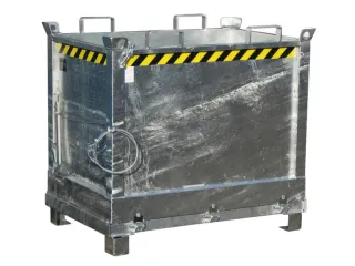 klapbodemcontainer,HxLxB 1160x800x1200mm,0,75m³,hijsogen,vorksloffen - 2