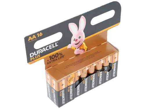 Batterij Duracell Plus Powerboost AA 16 stuks