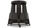 Tabouret Comfort, en plastique, noir