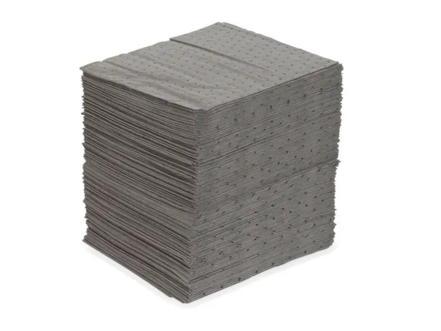 sorbent,mat,LxB 240x200mm,opnamecapaciteit 38l/VE,vlies,donkergrijs