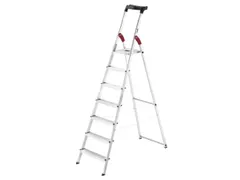 staande trap,eenzijdig,7trede(n),Stand H 1,5m,balk L 2,32m