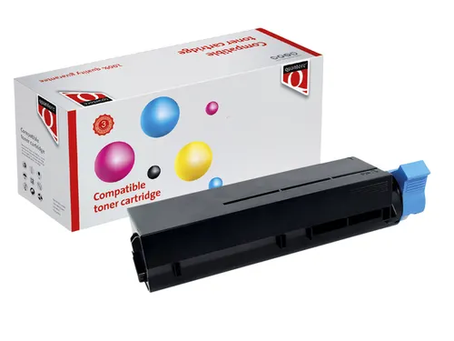 Tonercartridge Quantore alternatief tbv Oki 45807106 zwart