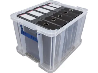 Opbergdoos Transparant 36 Liter 3 Stuks - 3