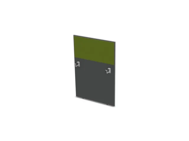 cache de banque d'accueil p. table de bureau MS-gris foncé BN7048-ver