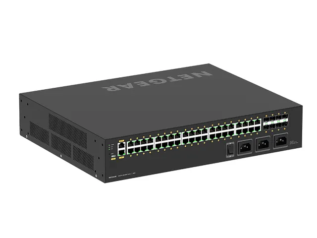 NETGEAR GSM4248UX, Managed, L2/L3, Gigabit Ethernet (10/100/1000), Pow