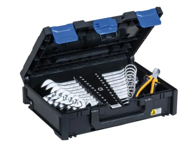 Assortimentskoffer,HxBxD 118x396x296mm,ABS,koffer zwart