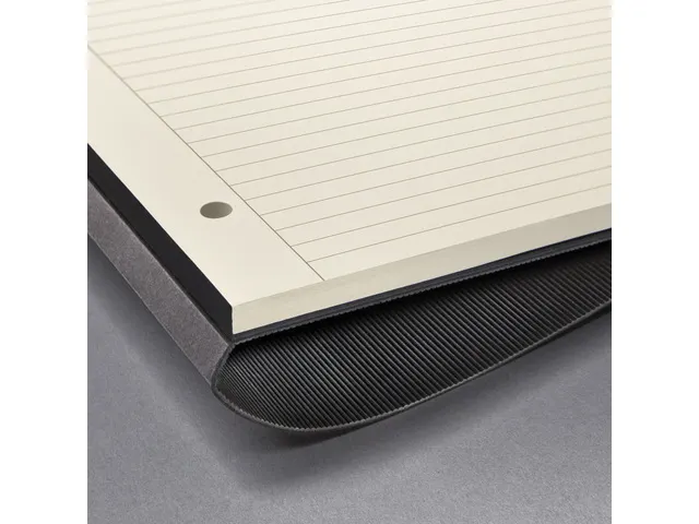 Bloc de correspondance Sigel Conceptum softcover A4 noir ligné