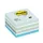 Memoblok 3M Post-it 2028 76x76mm kubus pastel blauw