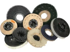 Borstel 18 inch zwart nylon