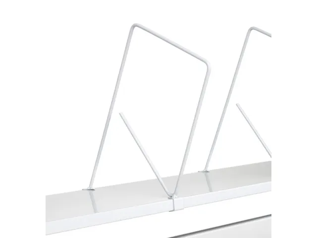 vakverdeler,v. etagelegbord,H 400mm,v. tafel L 1500-1800mm,staal