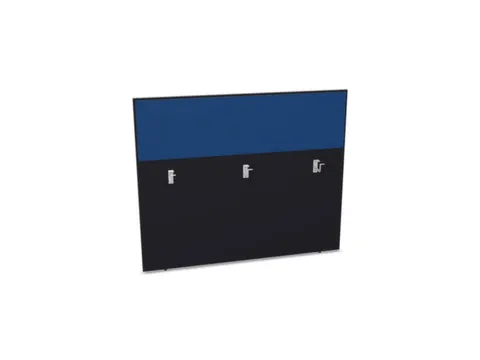 cache de banque d'accueil p. table de bureau CC-noir BN6016-bleu