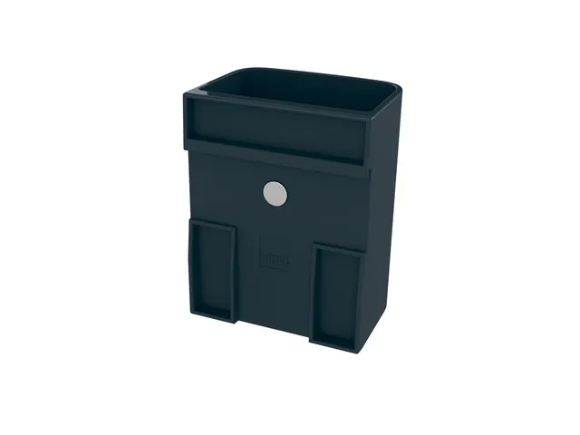 Support stylo S Sigel pour tableau en verre 75x94x51mm anthracite