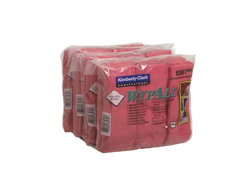 WYPALL Microvezeldoeken 8397 Rood 24 Stuks