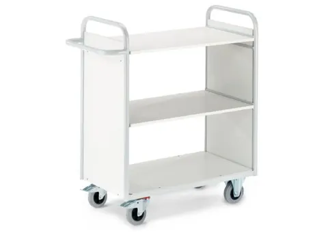 Dossierwagen Draagvermogen 150kg H 1070mm Ral7035