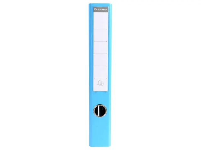 Classeur à levier PVC A4 dos de 50mm. - Bleu clair