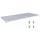 legbord,v. traversestelling,BxD 1300x600mm,vakl. 240kg,staal,RAL7035