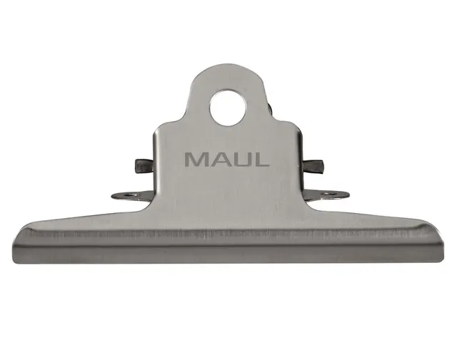 Papierklem MAUL Classic RVS 147mm capaciteit 20mm zilver