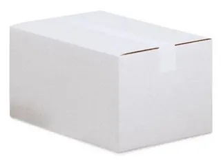 Verzenddoos enkele golf 3 mm wit 370 x 250 x 145 mm - 2