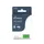Labeltape voor Brother Tz751 24mmx8m zwart op groen gelamineerd