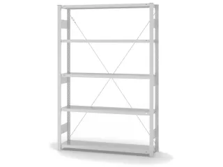 systeemstelling,grondveld,HxBxD 2000x1360x335mm,vakl. 300kg - 2