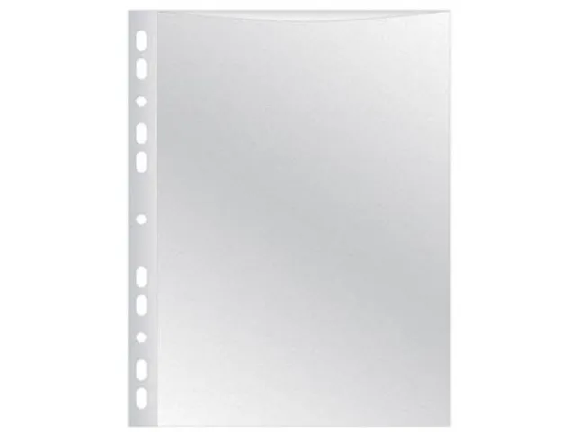 Showtas A4 11-Gaats 0.05mm PP generfd 100 stuks