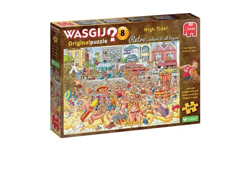 Puzzel Wasgij Retro Original 8 Vloed! 1000 stukjes