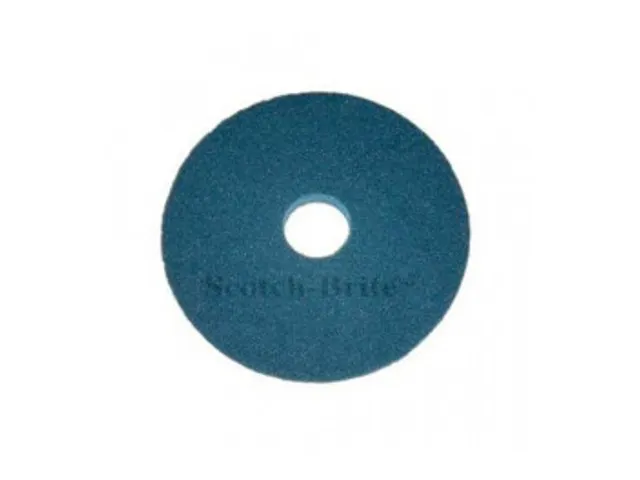 Disque de lustrage sols Scotch-Brite 17 inch Ø432mm Bleu 5 pièces