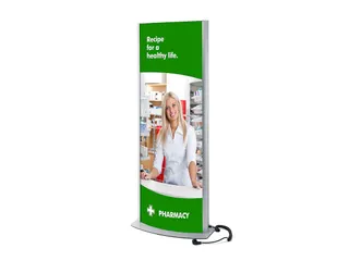 Arcuato Poster Licht Totem LED Verlicht 2x A1 - 1