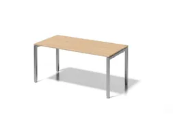 In hoogte verstelbaar bureau,HxBxD 650-850x1600x800mm,blad esdoorn