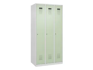 locker voor scheiding van kleding,HxBxD 1850x900x500mm,3vak - 2