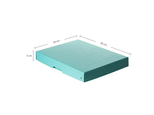 PureBox Pastell A4 bleu 40mm