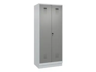PBM-locker,HxBxD 1950x800x500mm,2vak,vak B 400mm,draaigrendel - 2