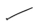 20cm Herbruikbare Kabelbinders zwart nylon 100 stuks