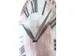 Wandklok Nextime Dia. 43cmx4.2cm Glas Wit 'romana' Romeinse cijfers
