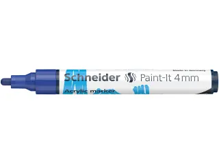 Acrylmarker Schneider Paint-It 320 4mm blauw - 4