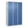 locker voor scheiding van kleding,HxBxD 1850x1200x500mm,3vak
