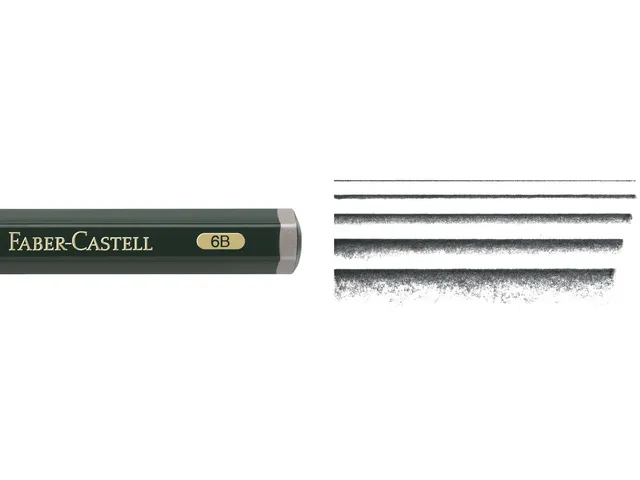 Crayon Faber Castell 9000 Jumbo 6B