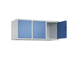 opzetkast,v. locker,3vak.,vak B 400mm,HxBxD 500x1200x500mm