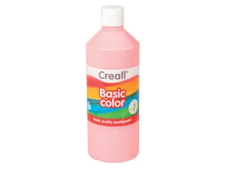 Plakkaatverf Creall basic roze 500ml - 2