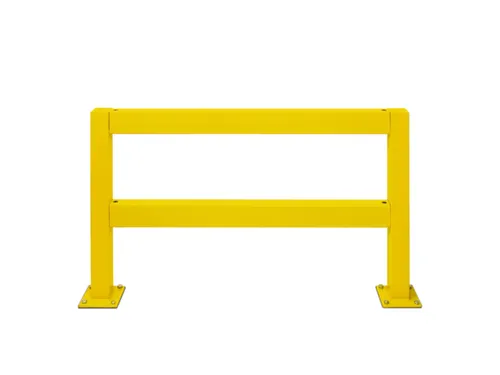 Dwarsbalk Voor Beschermheksysteem Binnenshuis 120x80mm L 1200mm Geel