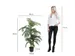 Kunstplant Mica Areca palm in plastic pot 150cm