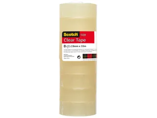 Plakband Scotch 508 19mmx33m transparant - 1