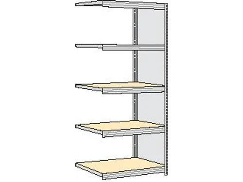magazijnstelling,aanbouwveld,HxBxD 2000x875x526mm,vakl. 250kg
