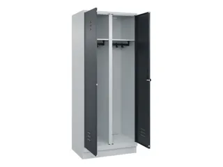 locker voor scheiding van kleding,HxBxD 1950x800x500mm,2vak - 2