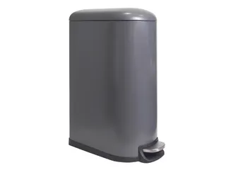 Pedaalemmer Rectangular 40 Liter Mat Grijs - 1
